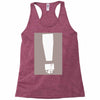 exclamation box Racerback Tank