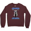 funny , fourtwo wheels, ideal gift, birthday present Crewneck Sweatshirt