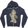 mario text Zipper Hoodie
