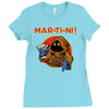 mar   ti   ni! Ladies Fitted T-Shirt