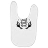 Crawl Walk Hunt Baby Bibs