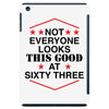 not everyone looks this good at sixty three iPad Mini