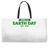 earth day shirt Weekender Totes