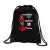 merc with a mouth Drawstring Bags