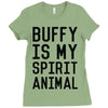 buffy spirit animal Ladies Fitted T-Shirt