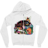 drawing some insects Zipper Hoodie