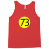 73 the perfect number t shirt the big bang theory cool funny Tank Top