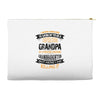 Super Cool Grandpa Of A Freaking Awesome Granddaughter Accessory Pouches