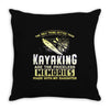 than kayaking are the priceless memories Throw Pillow