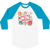 learn from the flowers 3/4 Sleeve Shirt