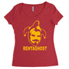 rentaghost 70s 80s kids tv series show retro Women's Triblend Scoop T-shirt