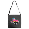 san antonio skyline spurs Adjustable Strap Totes