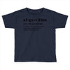Algorithm Dictionary Toddler T-shirt