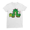 funny animal Ladies Fitted T-Shirt