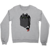 pocket toothless Crewneck Sweatshirt