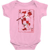 quinn of heart Baby Bodysuit