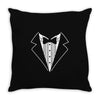 tuxedo fancy dress funny Throw Pillow