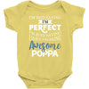 awesome poppa Baby Bodysuit