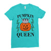 halloween pumpkin queen Ladies Fitted T-Shirt