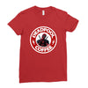 Deadpool Coffee Ladies Fitted T-Shirt