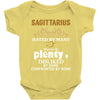 Sagittarius Hated By Many Wanted By Plenty Disliked By Some Confronted Baby Onesie