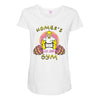 homer's gym Maternity Scoop Neck T-shirt