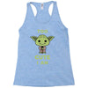 too cute i am Racerback Tank
