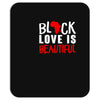 black love is beautiful Mousepad