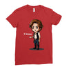 i know Ladies Fitted T-Shirt