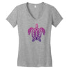 sea turtle spirit Women's V-Neck T-Shirt