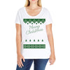 merry christmas ugly christmas sweater Ladies Curvy T-Shirt