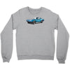 1965 corvette sting ray classic car, ideal birthday gift or pres Crewneck Sweatshirt
