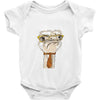 Deve kuşu Baby Onesie