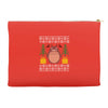 totoro ugly christmas Accessory Pouches
