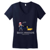 best friends forever Women's V-Neck T-Shirt