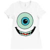 mike wazowski monstres Ladies Fitted T-Shirt