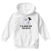 im here for the boos (2) Youth Hoodie