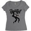Elvis Presley Rock N Roll Women's Triblend Scoop T-shirt