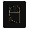 golden spiral Mousepad