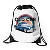 Old Car Drawstring Bags