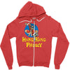 hong kong phooey Zipper Hoodie
