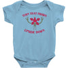 turn that frown upside down Baby Bodysuit