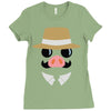 minimal porco Ladies Fitted T-Shirt