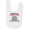 Smartass January Girl Baby Bibs