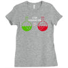 funny science shirt nerd Ladies Fitted T-Shirt