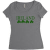 ireland (2) Women's Triblend Scoop T-shirt