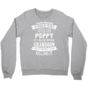 Super Cool Poppy Of A Freaking Awesome Grandson Crewneck Sweatshirt