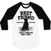 Best Friend Bull Terrier 3/4 Sleeve Shirt