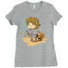 little rebel Ladies Fitted T-Shirt