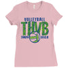 volleyball thvb tampa high Ladies Fitted T-Shirt